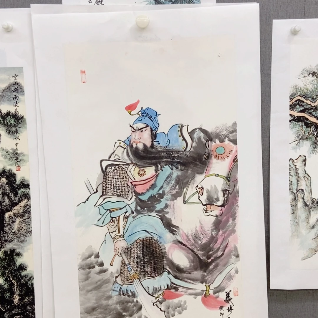 国画手绘手写作品126