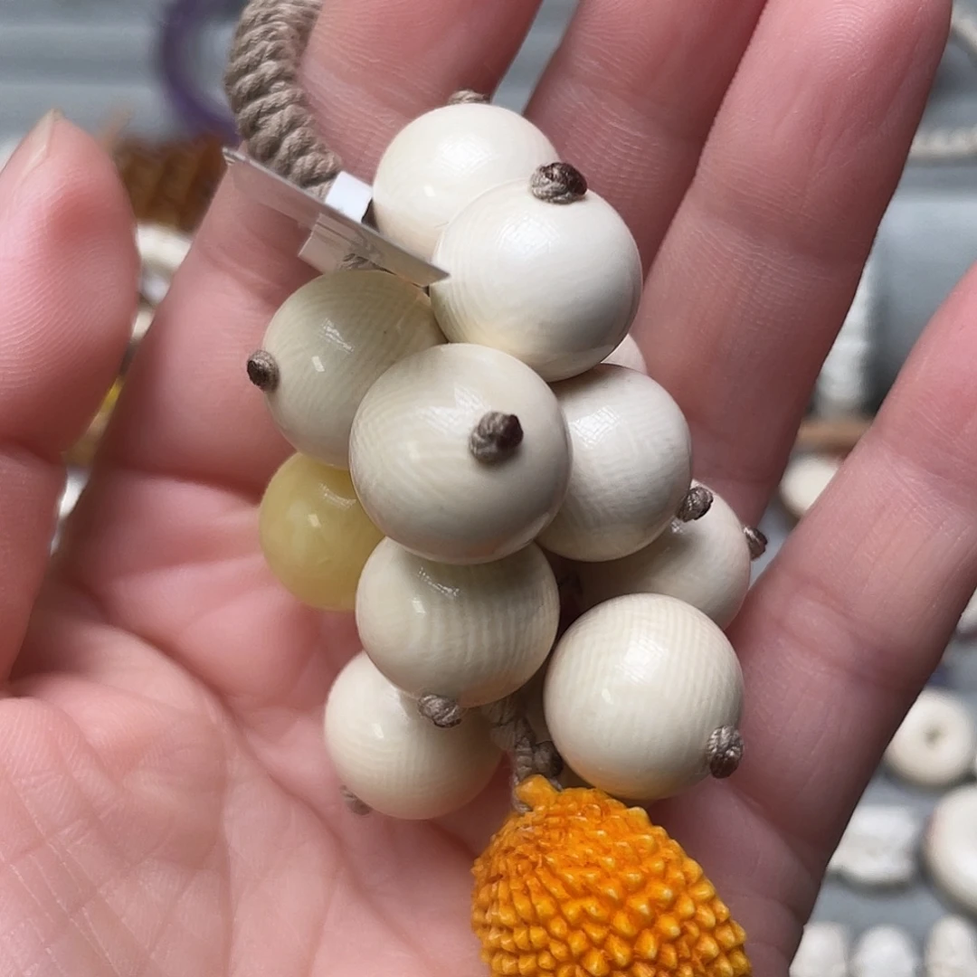 猛犸象牙手串/手链/手镯葡萄串