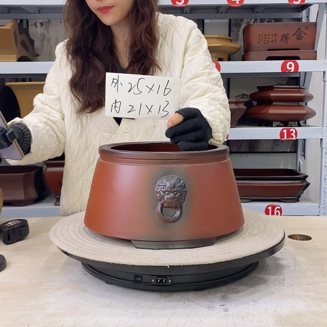 紫砂花盆紫砂花盆