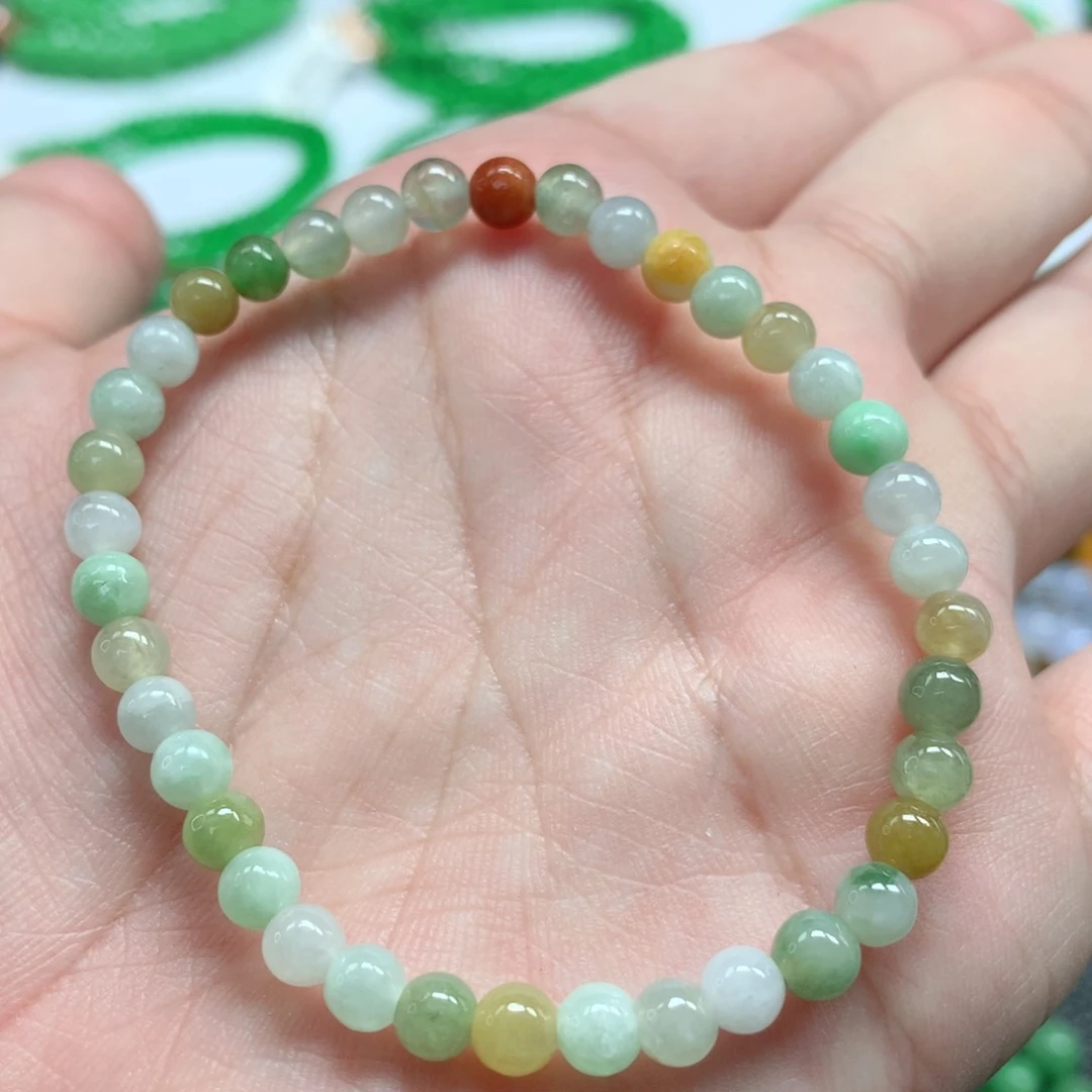 未镶嵌手链翡翠翡翠
