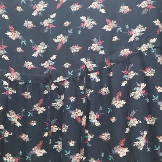 背心3X。兰蜂蜜小碎花