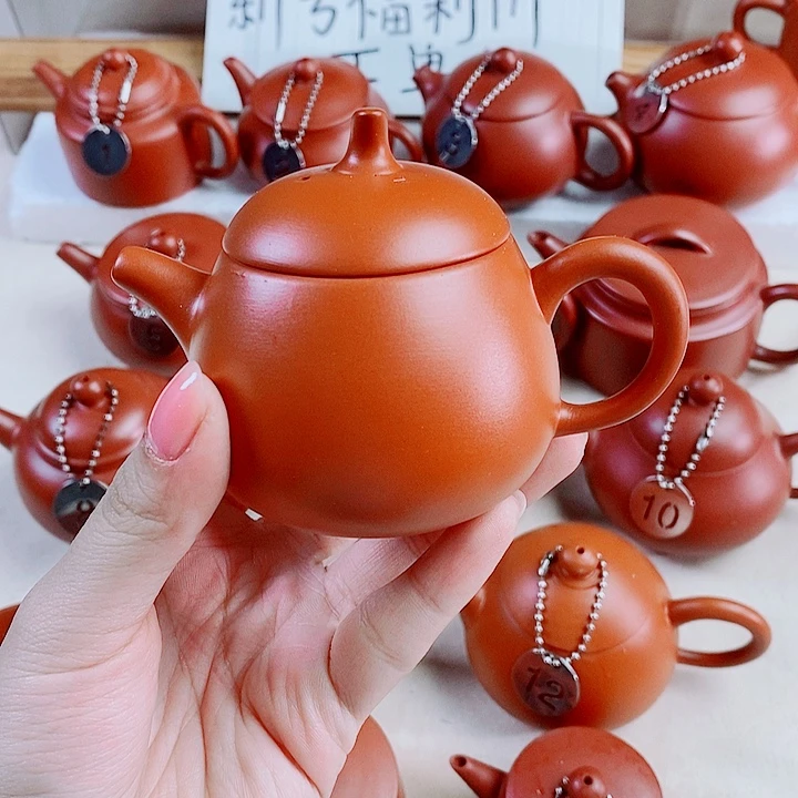 潮州朱泥壶小茄瓜110