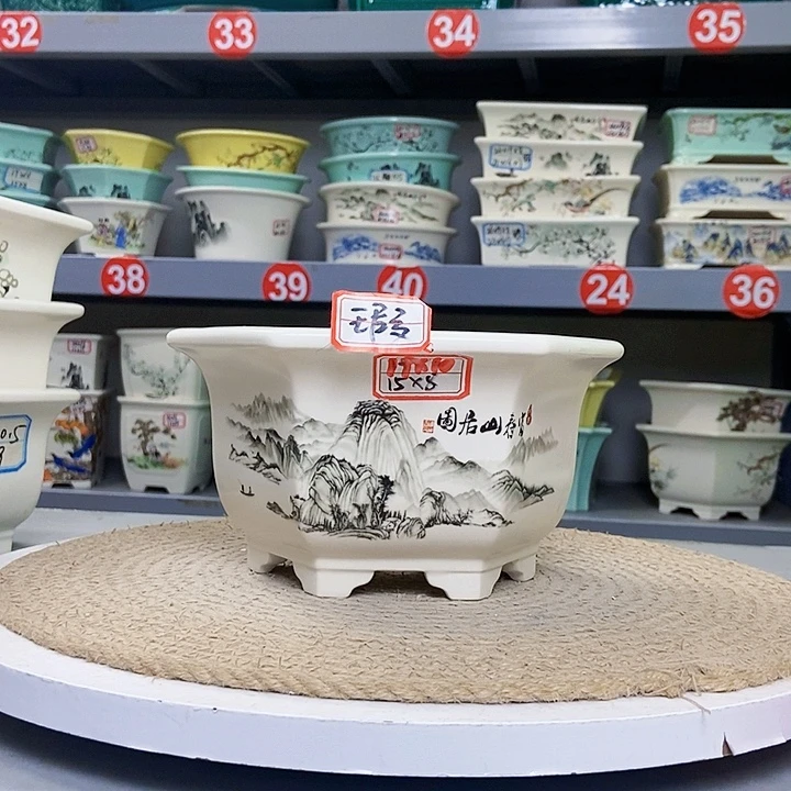 紫砂花瓶紫砂花盆