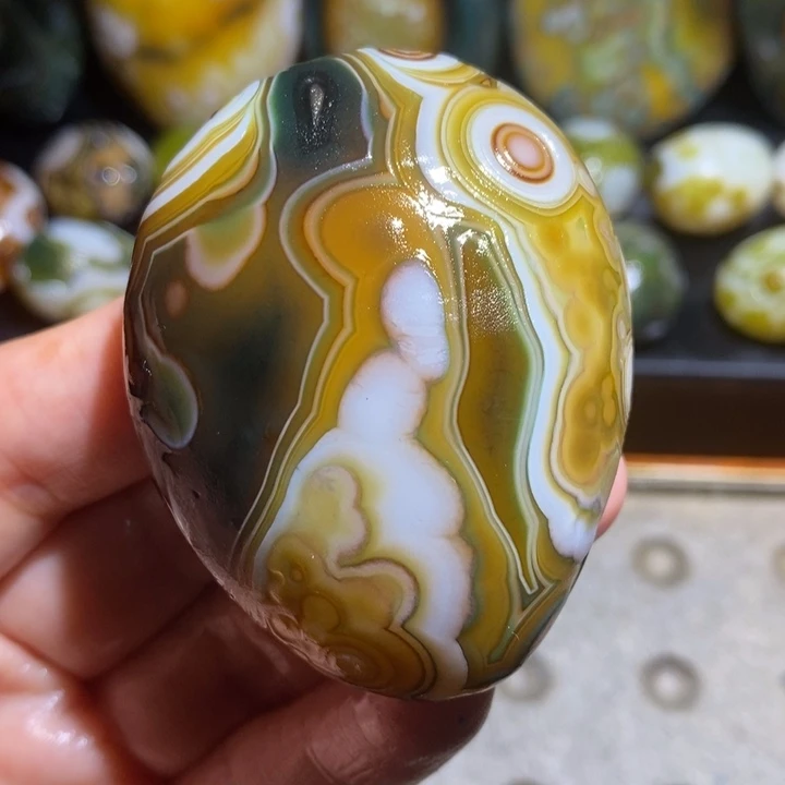 未镶嵌玛瑙/玉髓珠宝半成品93