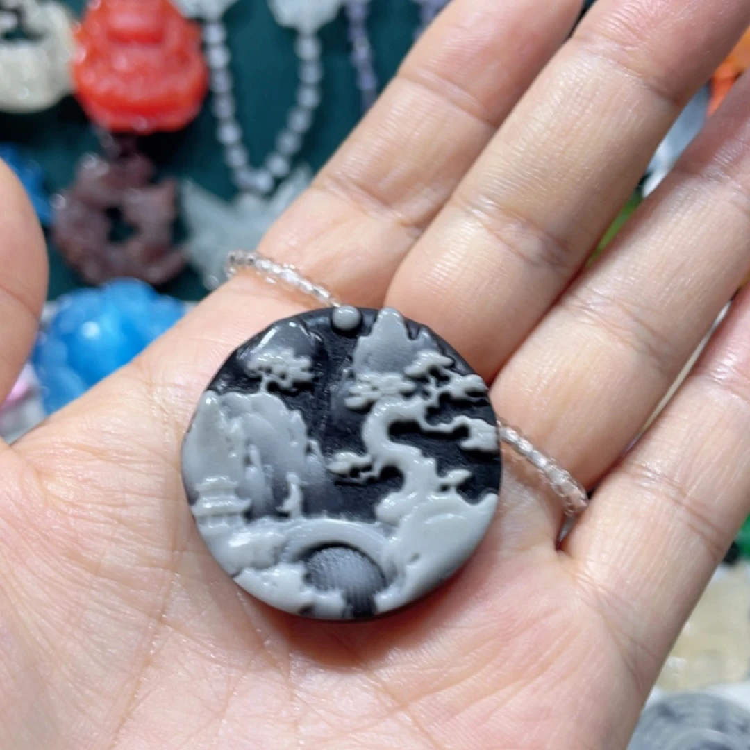 【闪购商品】未镶嵌岫玉颈饰26项链