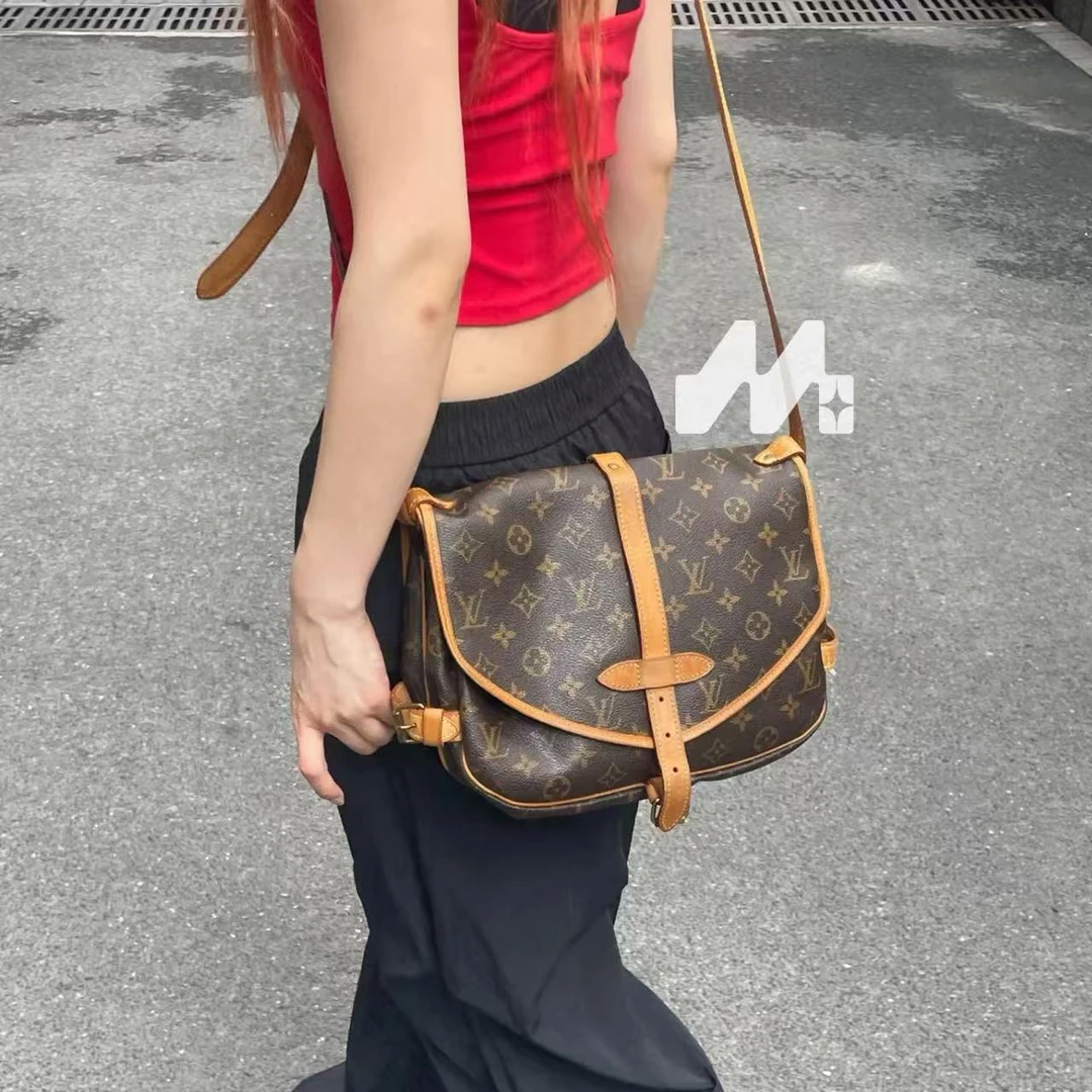 95新 LouisVuitton/路易威登 路易威登老花双子星95新