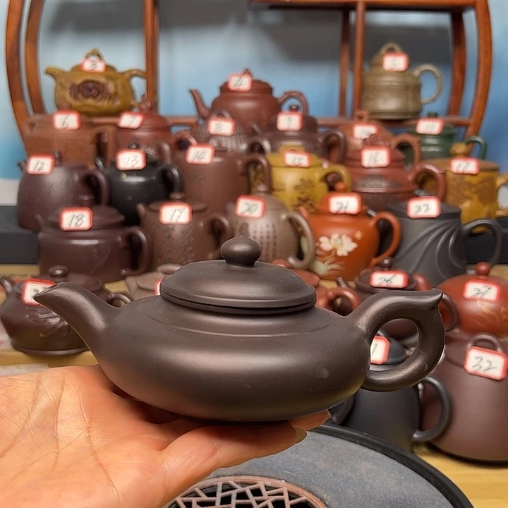 茶壶紫砂微瑕不带证书礼盒