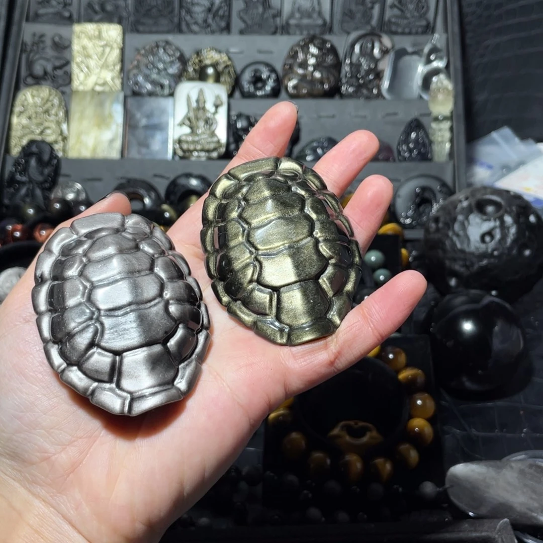 Y***P黑曜岩未镶嵌珠宝奇石