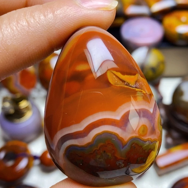 玛瑙/玉髓未镶嵌颈饰