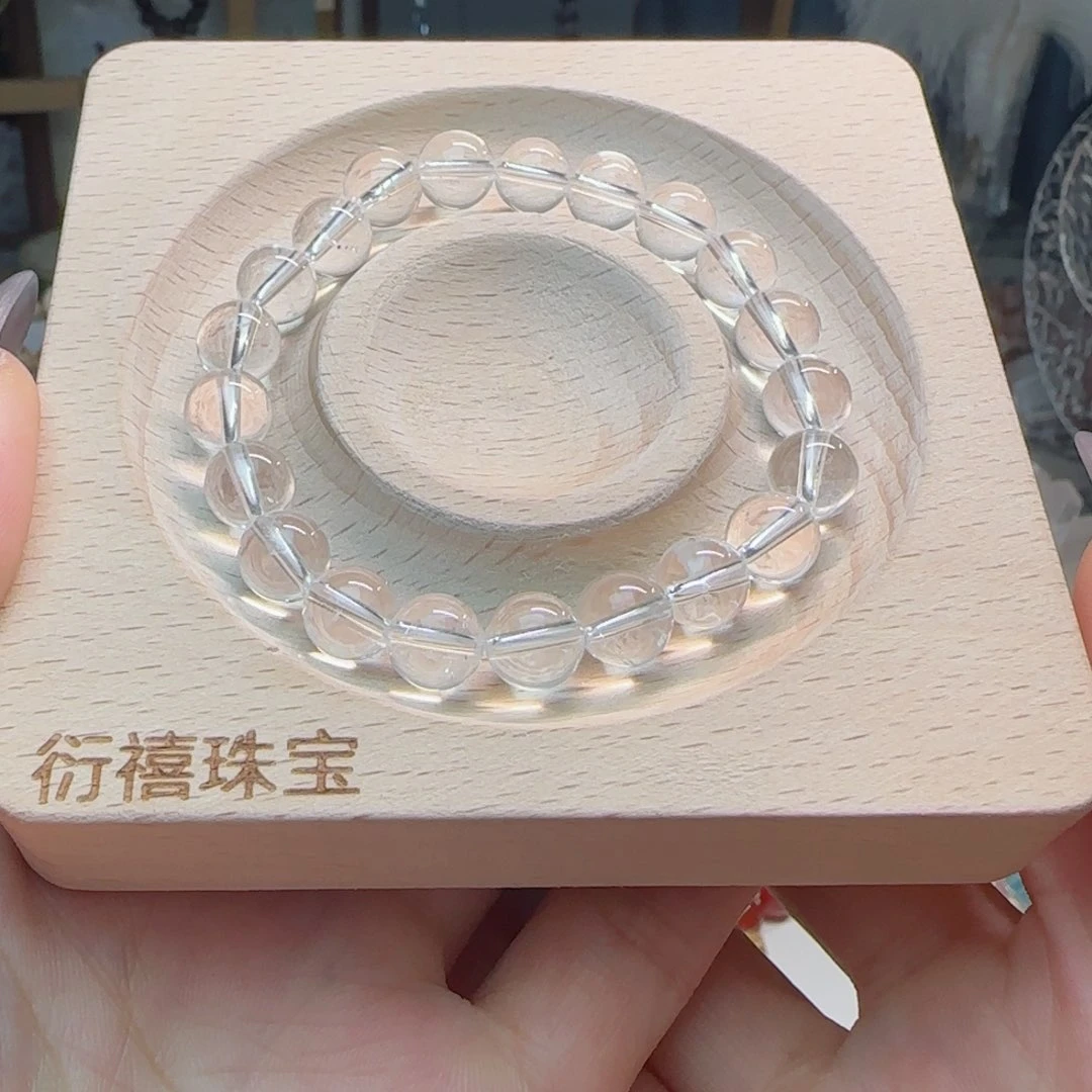 水晶手串未镶嵌白水晶8m
