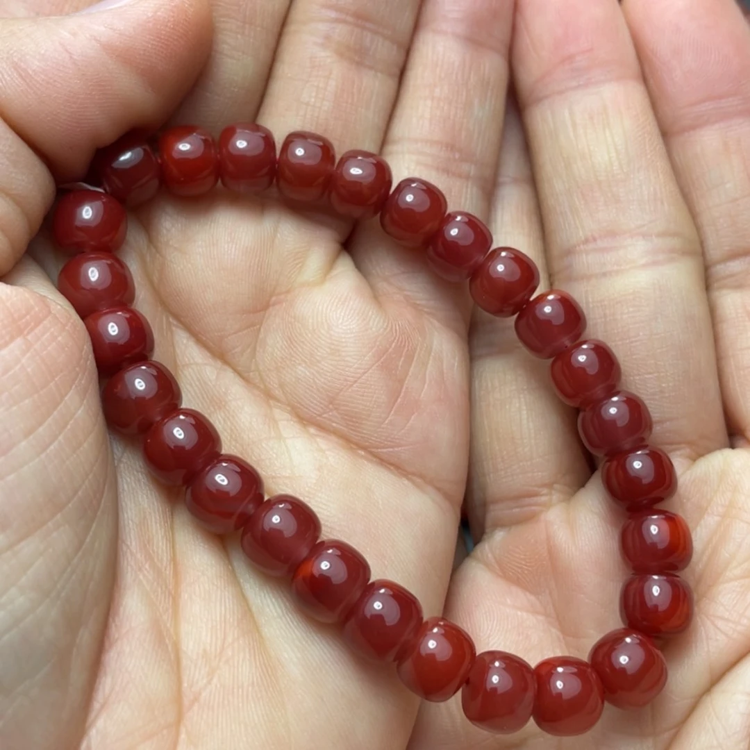 【闪购商品】未镶嵌原矿手串南红玛瑙@*萍 8