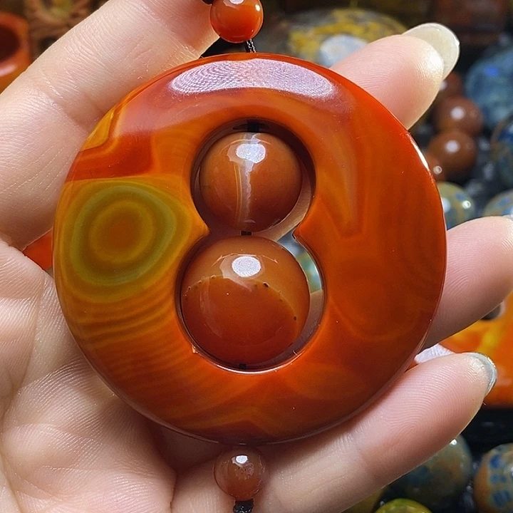 用***5玛瑙/玉髓未镶嵌颈饰