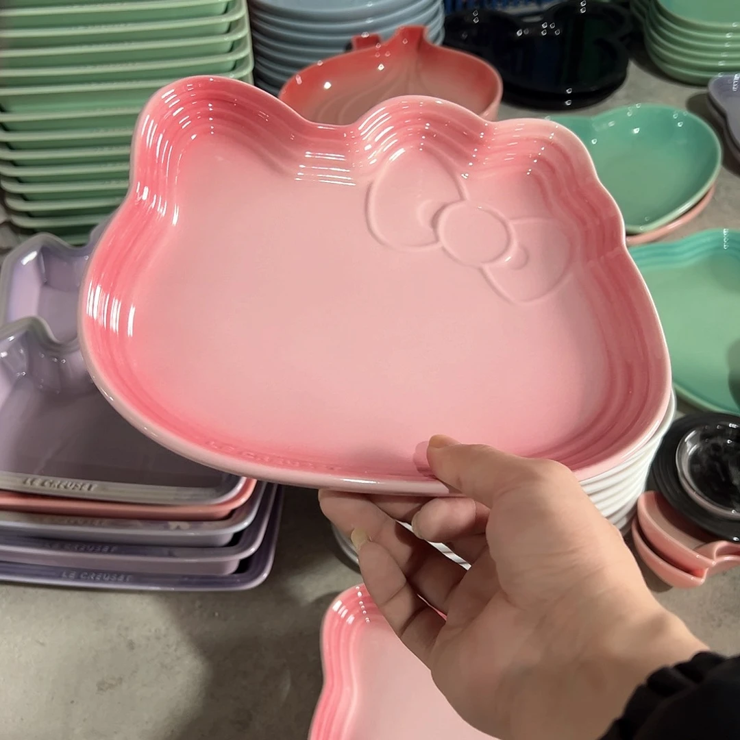 陶瓷 +-+×Kt盘 粉色色色