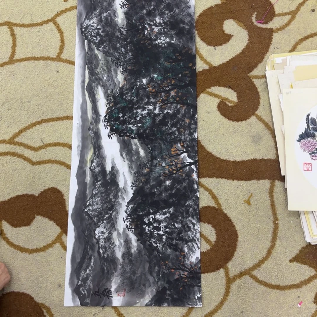 国画孙立春100-34山水艺