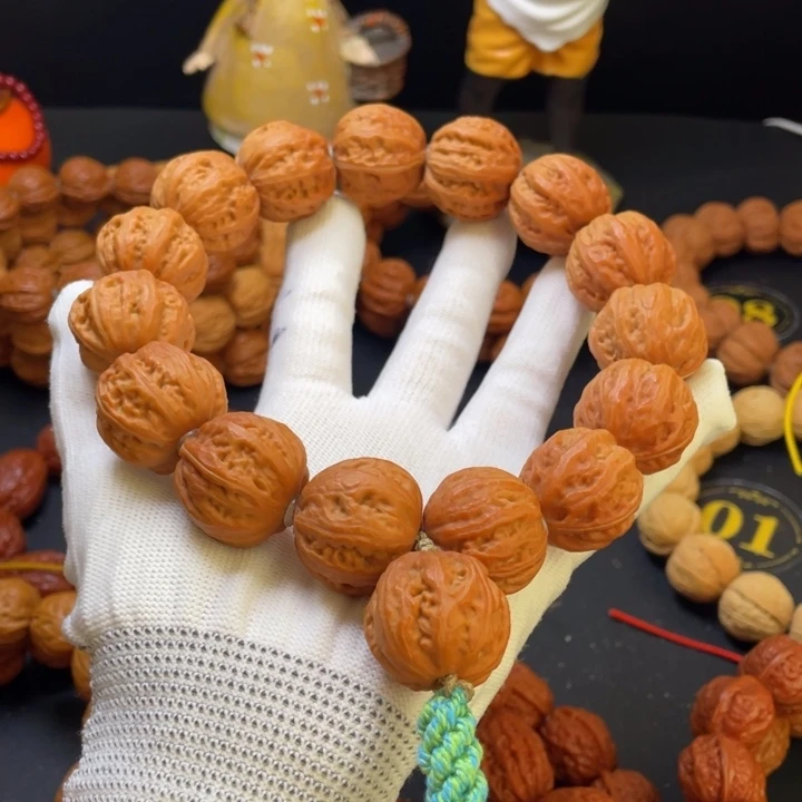 渺***秒文玩核桃手串粗筋bal