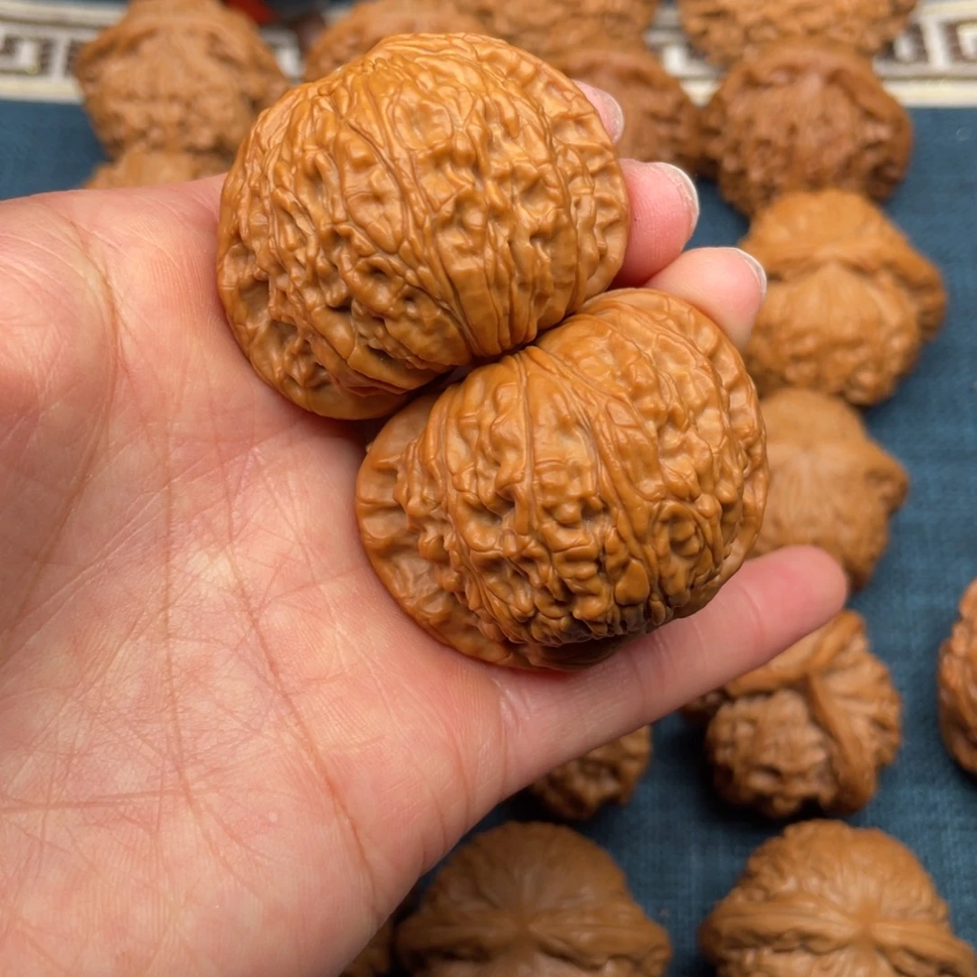 把件文玩核桃44全品毕业满肉闷白