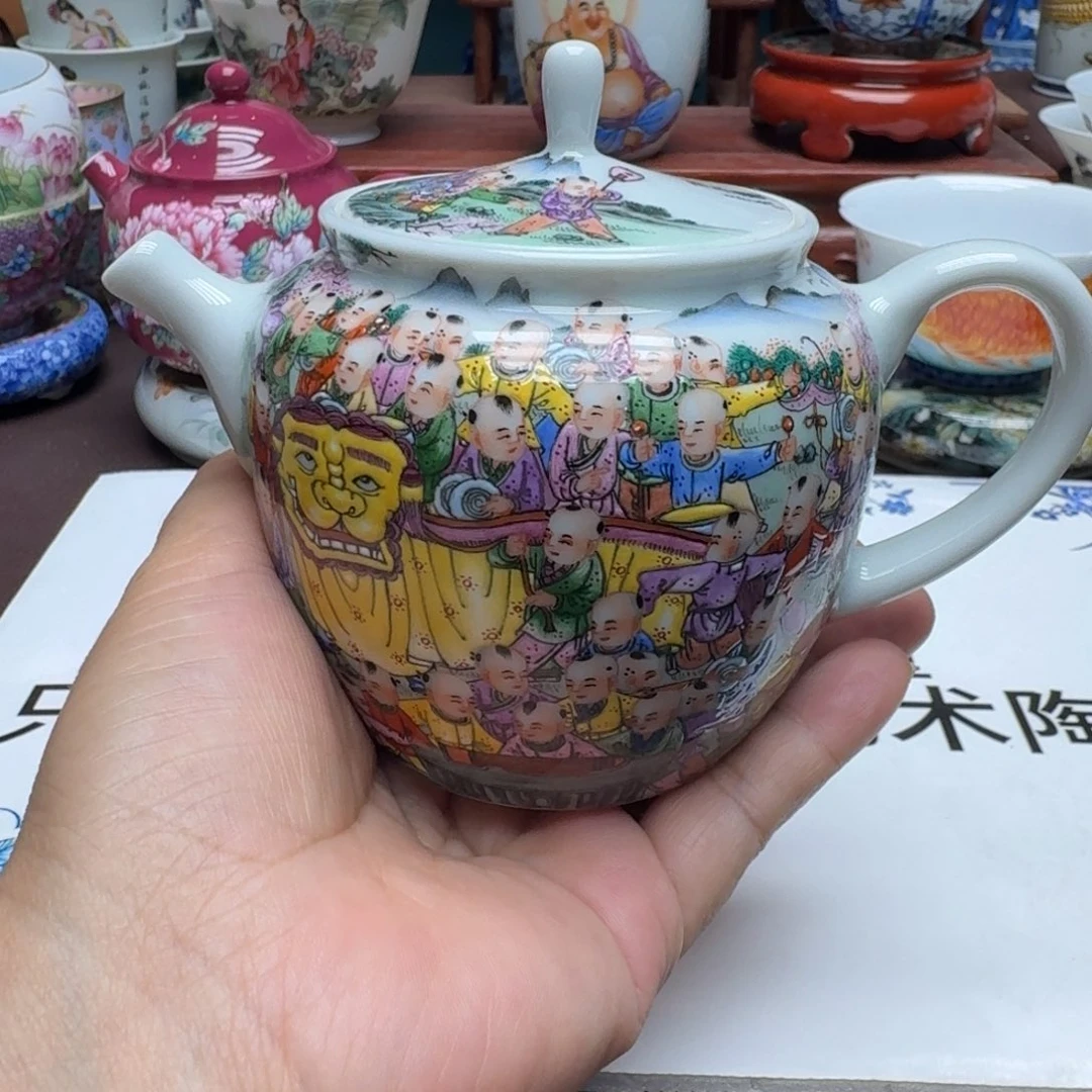 景德镇手工手绘展示