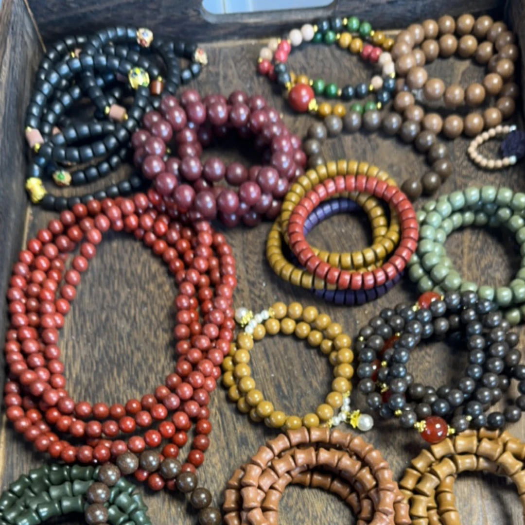 非遗古法天然合香手串多款选三（现拍现选）