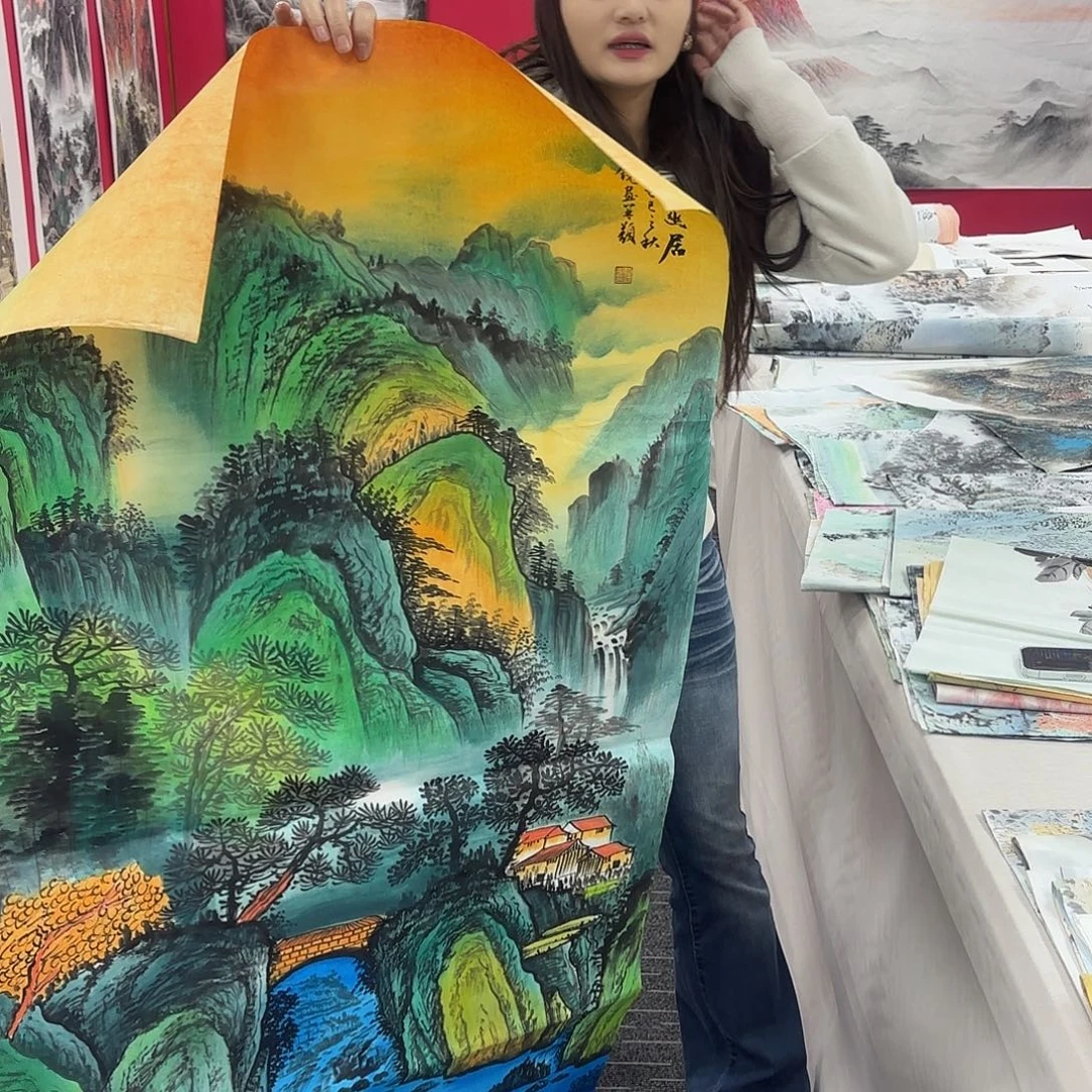 国画国画作品纯手绘
