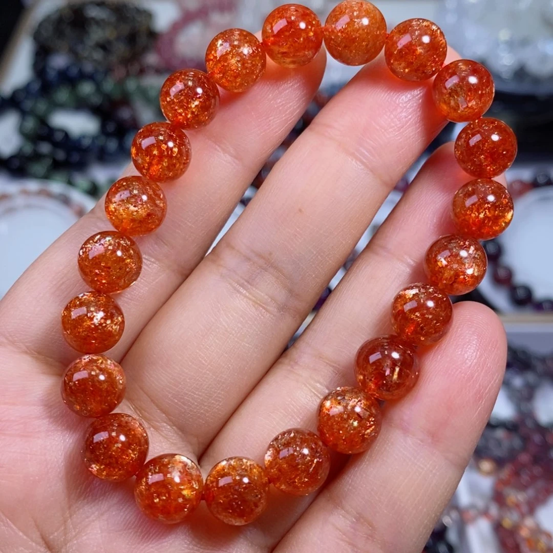 日光石手链未镶嵌森***许