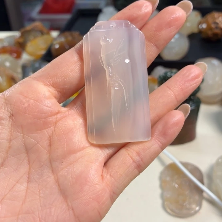未镶嵌吊坠(不含链)玛瑙/玉髓