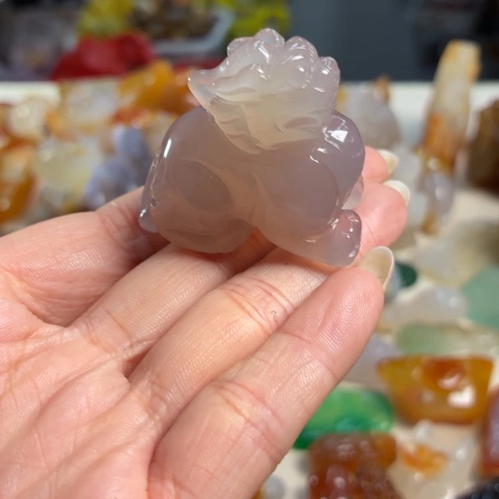 玛瑙/玉髓未镶嵌吊坠(不含链)