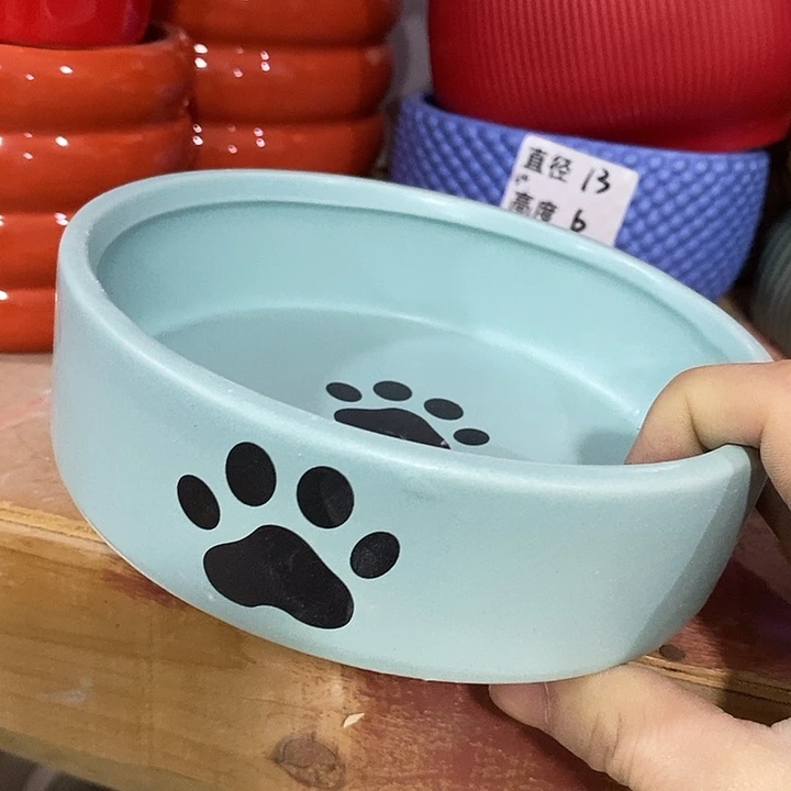 陶盆有孔 瑕疵针孔漏釉介意勿拍外口 14外高4.5