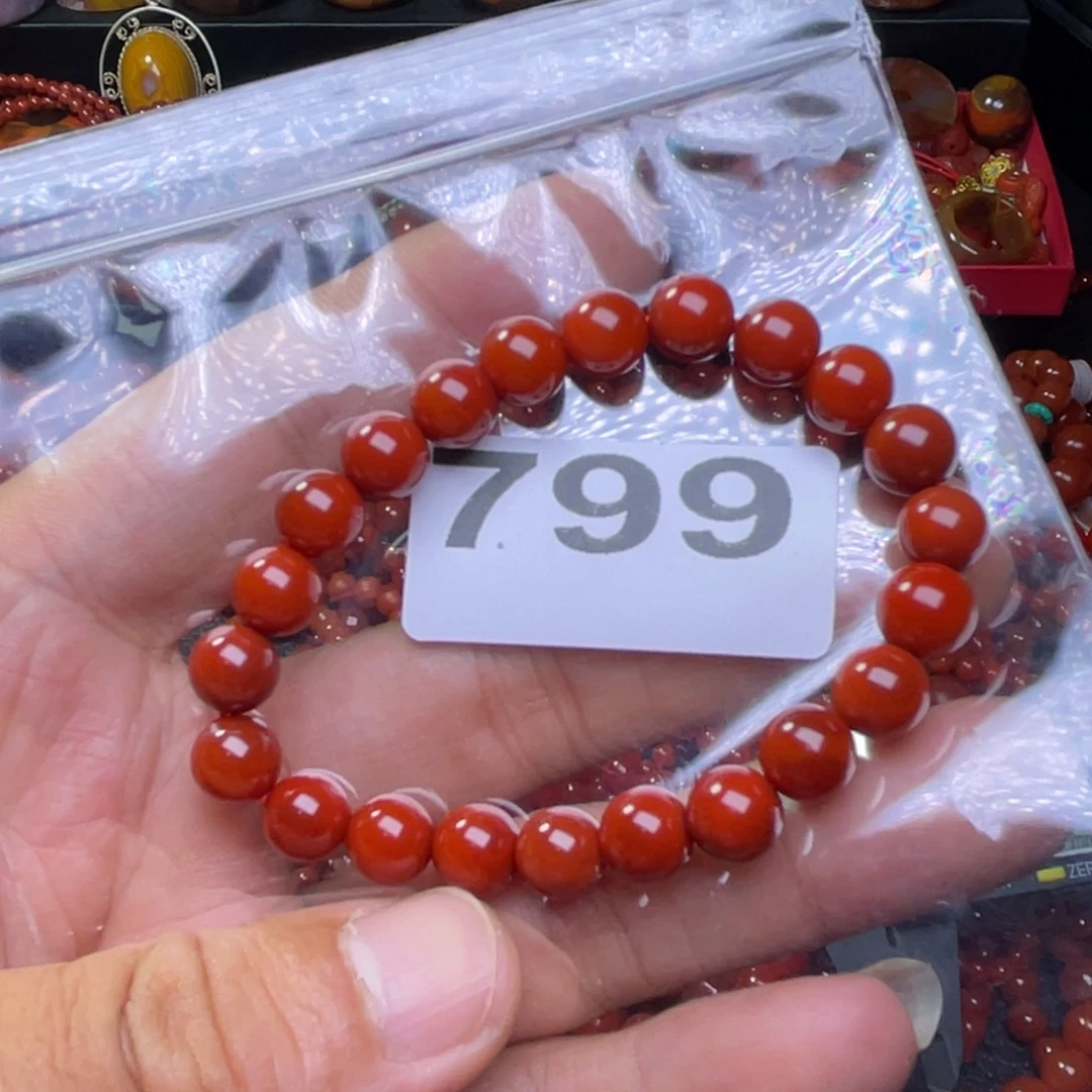 般***生南红玛瑙珠子未镶嵌