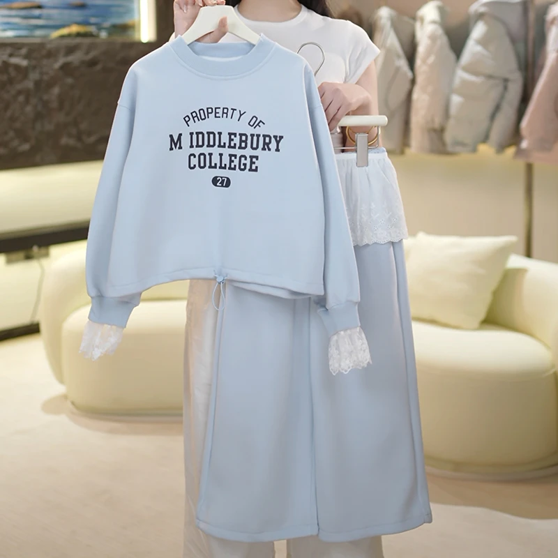 女童春装套装2025新款儿童洋气女孩运动休闲两件套TZ-20379