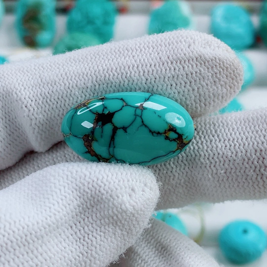 绿松石未镶嵌车挂