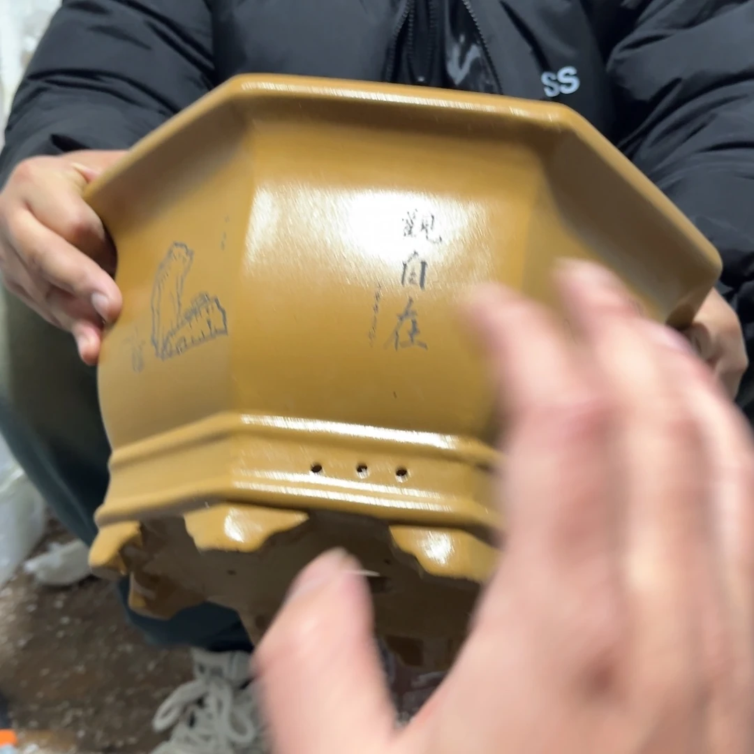 花盆紫砂口径27 25高度16厘米