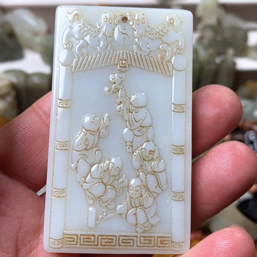 和田玉颈饰未镶嵌阿**j