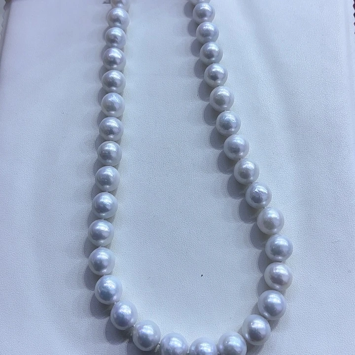 淡水珍珠银S925镶嵌颈饰