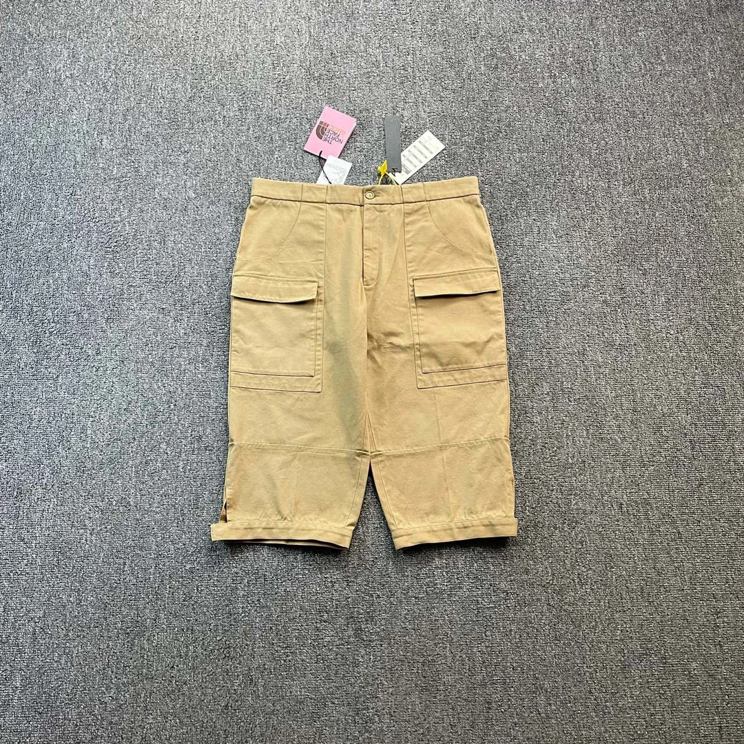 95新 GUCCI/古驰 q219 卡其色工装短裤 50码/ki302291