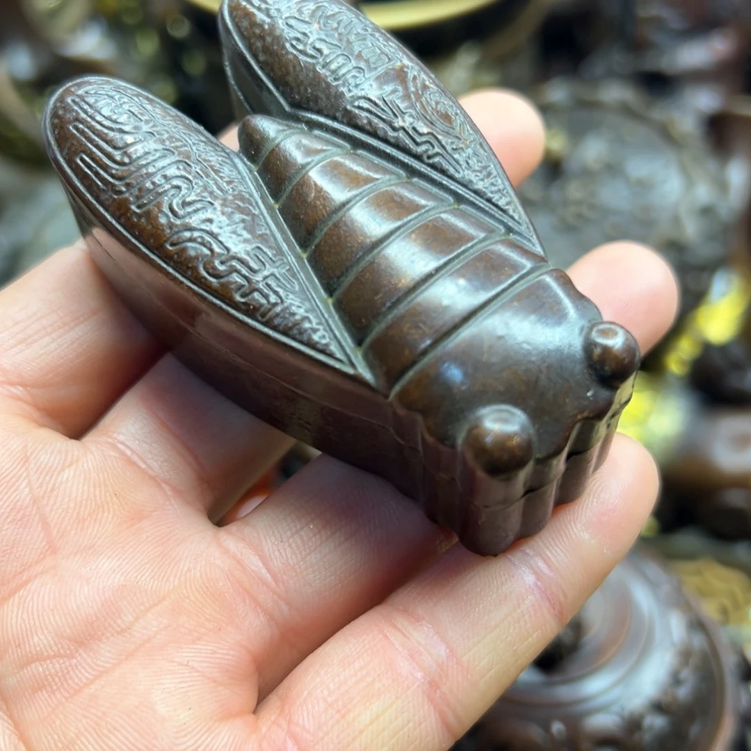 铜摆件欢迎欢迎你