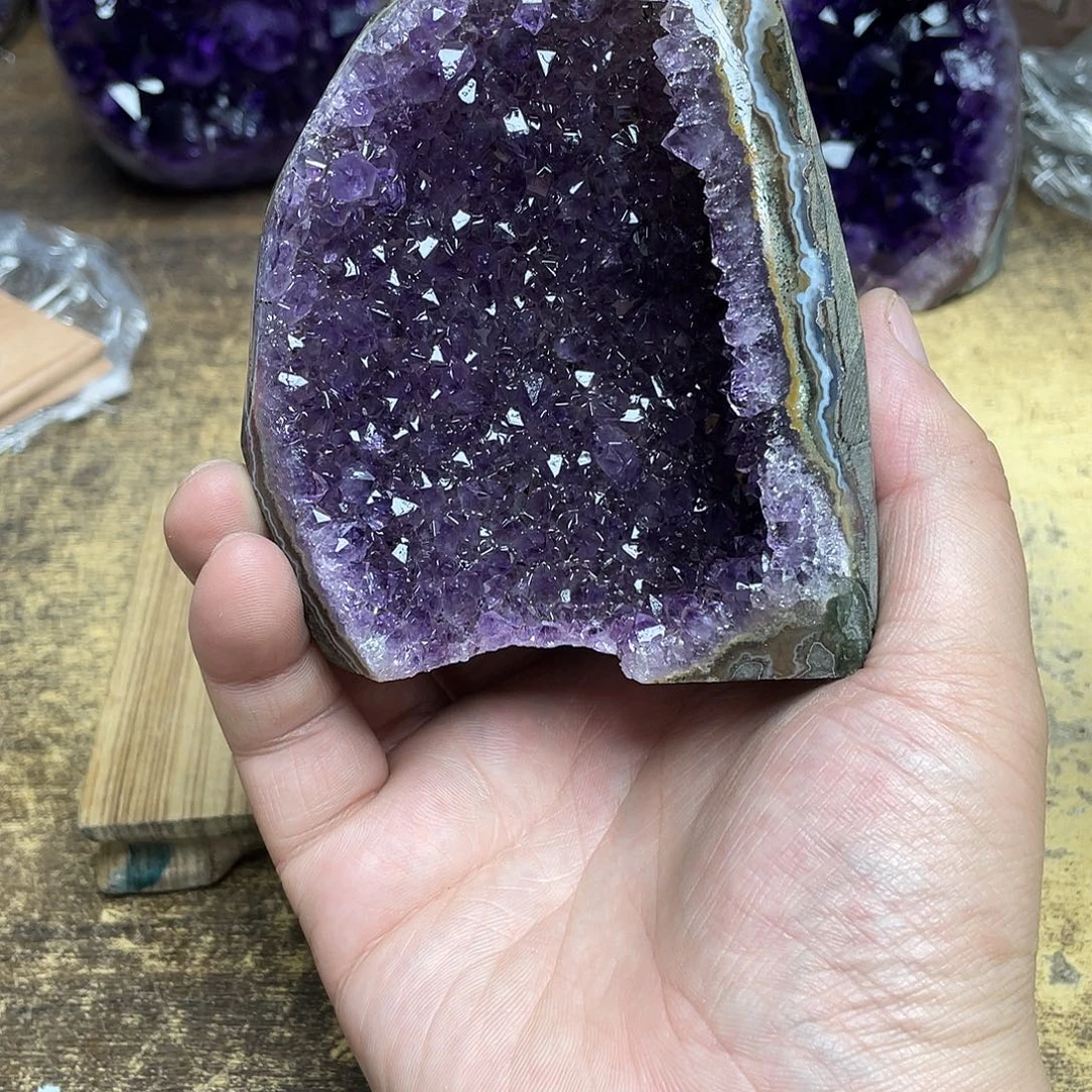 未镶嵌大型摆件（非配饰）紫晶