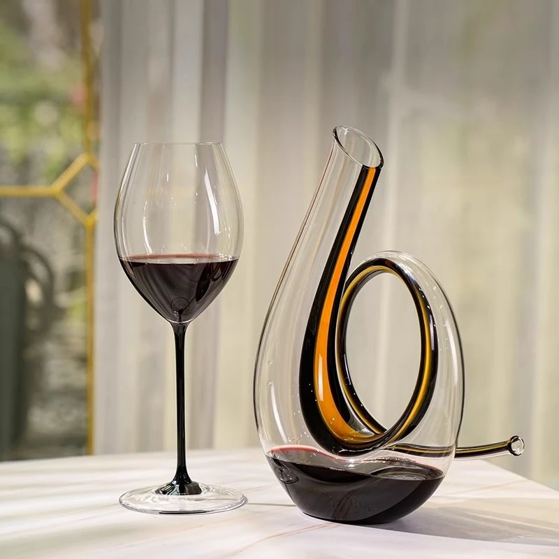 奥地利醴铎RIEDEL进口Horn人工吹制水晶玻璃分酒醒酒器手工杯家用