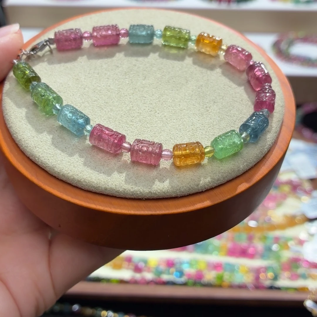 未镶嵌碧玺手串两天看货期