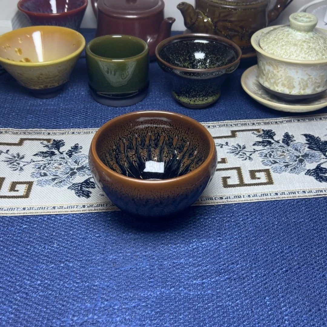 建阳建盏喝茶主人杯