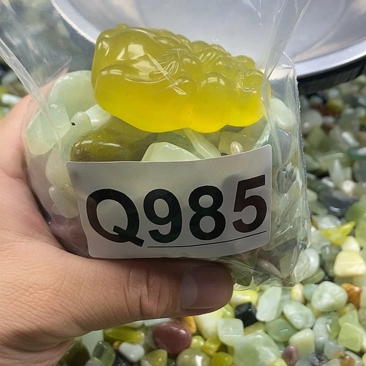 未镶嵌蛇纹石玉鱼缸石