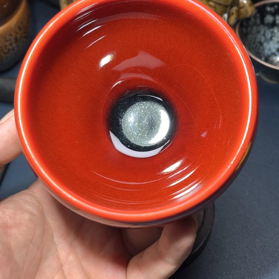 茶盏建盏手握泡茶主人杯