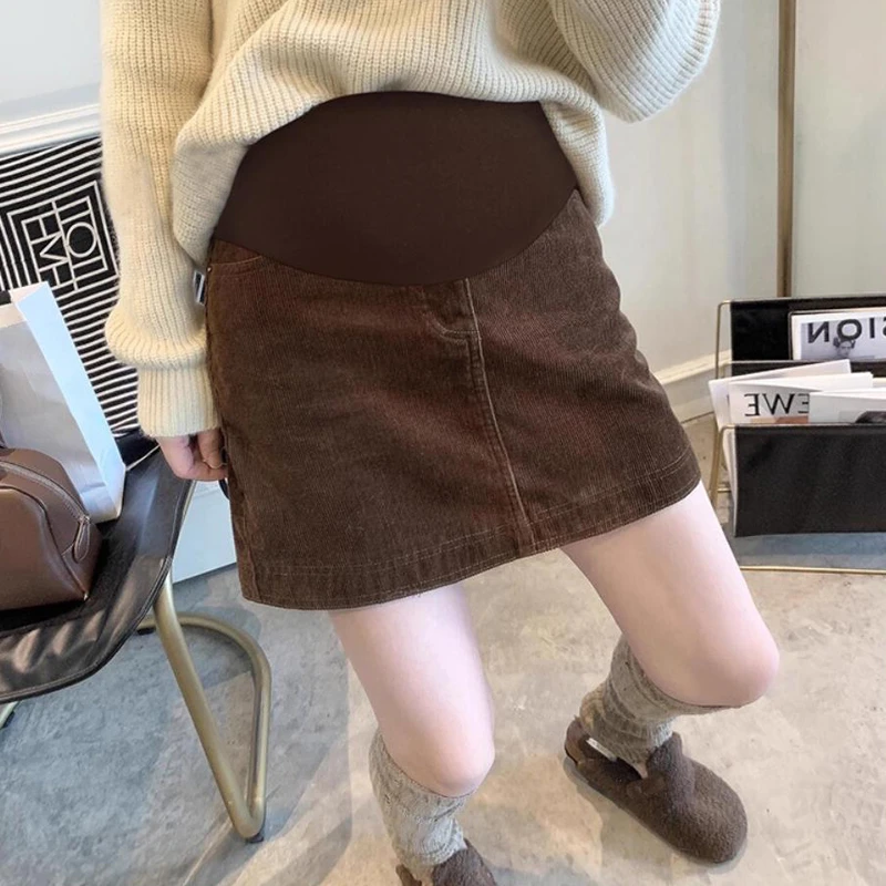 秋季新款孕妇半身裙韩版时尚百搭防走光托腹a字包臀短裙半裙春秋