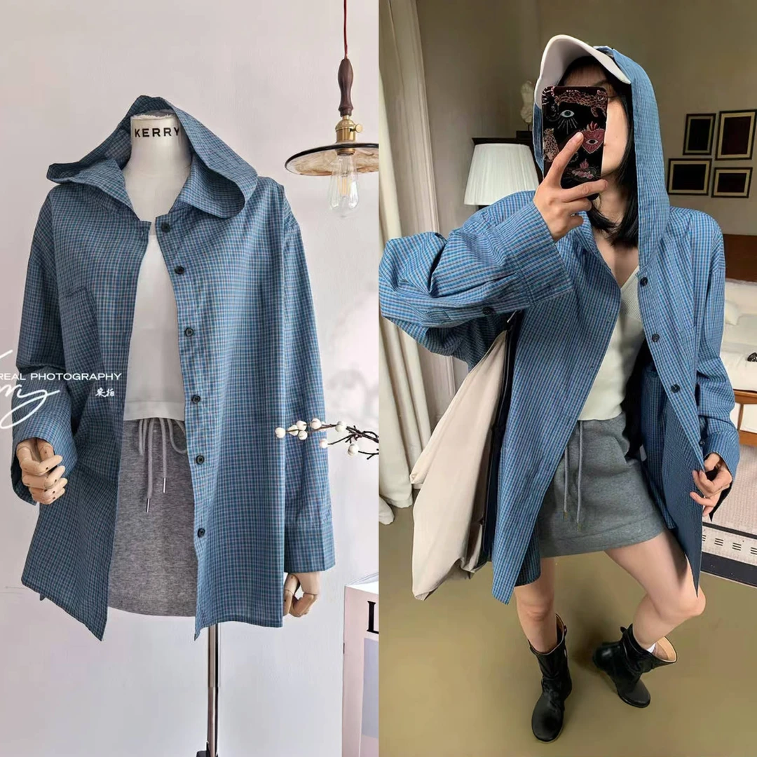 【格调经纬】2025新款法式气质优雅风衬衫外套宽松显瘦休闲风上衣