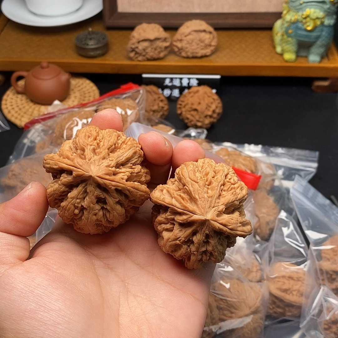 文玩核桃把件47全品粗筋克68