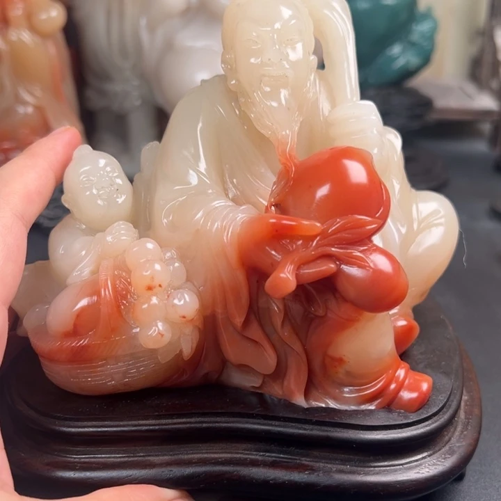 老***子寿山石寿山石雕刻工艺品