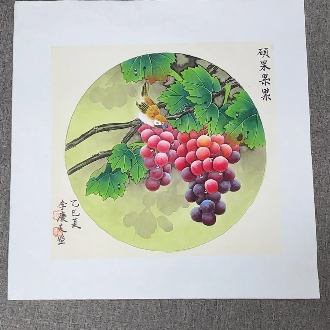 国画国画作品多次入选国内外