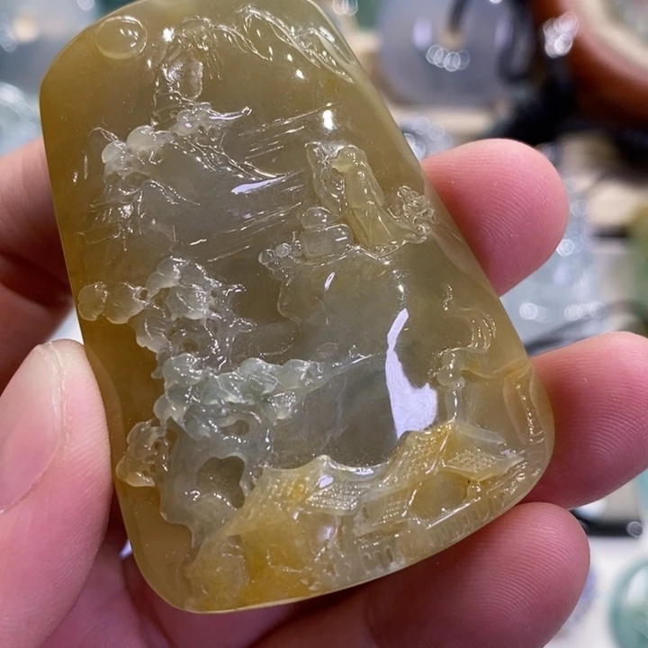 定制翡翠未镶嵌天然缅甸翡翠a货