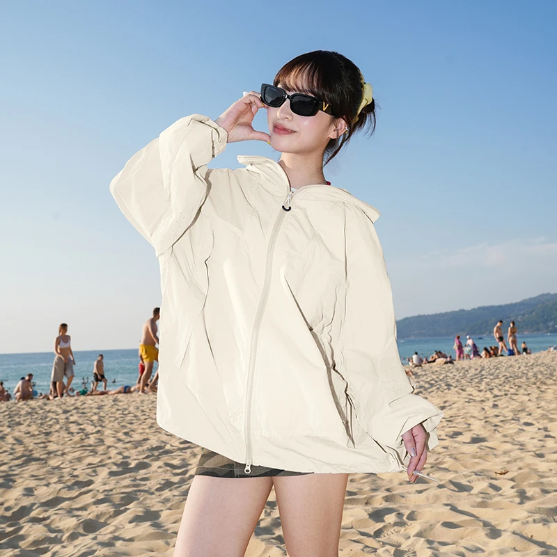 【ABTM】冰丝防晒衣男女2025新款夏季薄款防紫外线情侣装户外防晒服