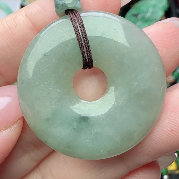 翡翠未镶嵌颈饰天然A货268