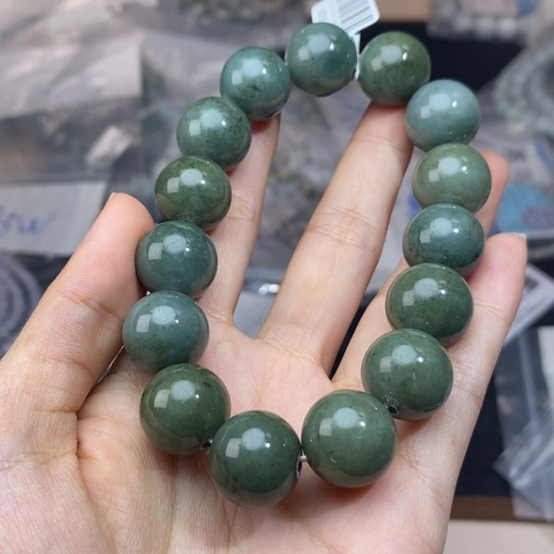 翡翠未镶嵌手链缅甸A货翡翠挂件